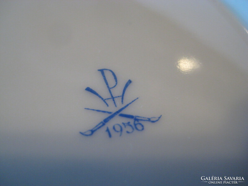 Herend, Appony decorated soup bowl, marked 1956. Year
