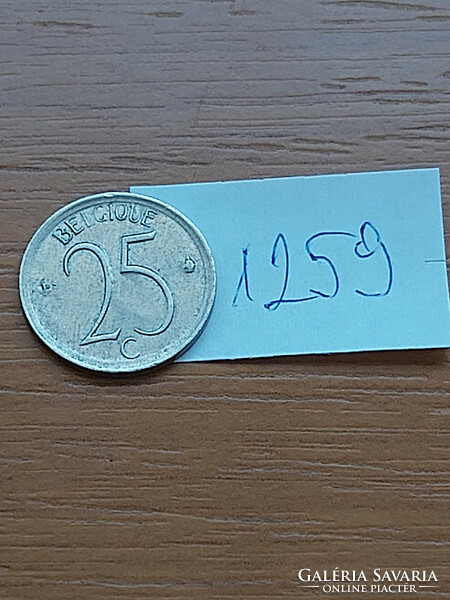Belgium belgique 25 centimes 1967 1259
