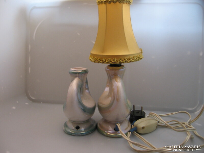 Retro ceramic industrial art chandelier lamp