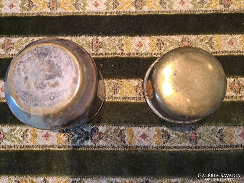 Antique silver plated dishes