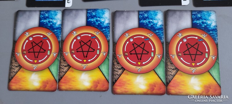 The five elements card game - based on feng shui -