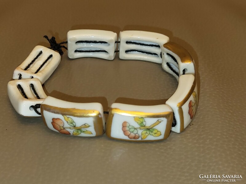 Rare Herend vbo Victoria pattern bracelet