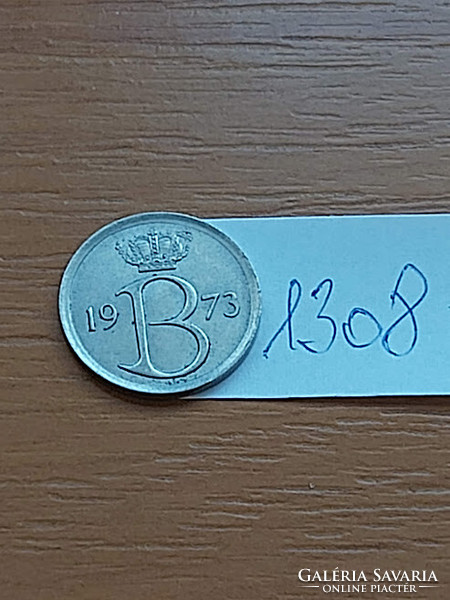 BELGIUM BELGIE 25 CENTIMES 1973 1308