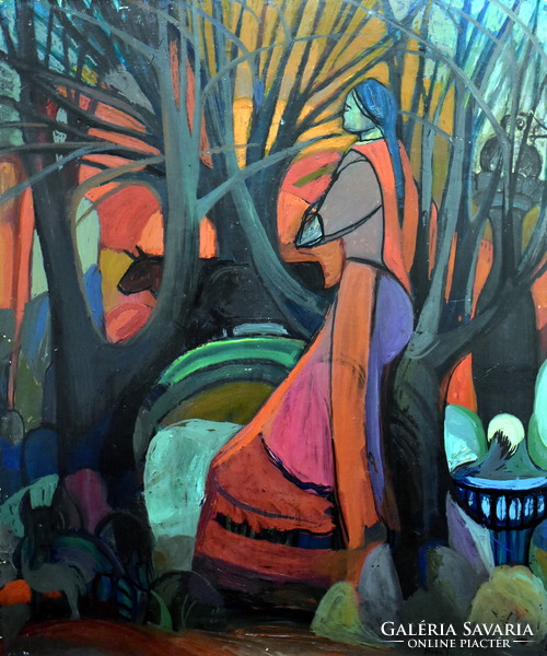 János Nagy (1922 - 2009) fairytale forest