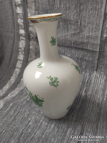 Herend's beautiful vase with Appony pattern (27 cm high)