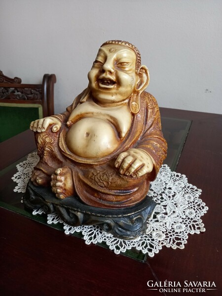 Zsírkő Buddha szobor