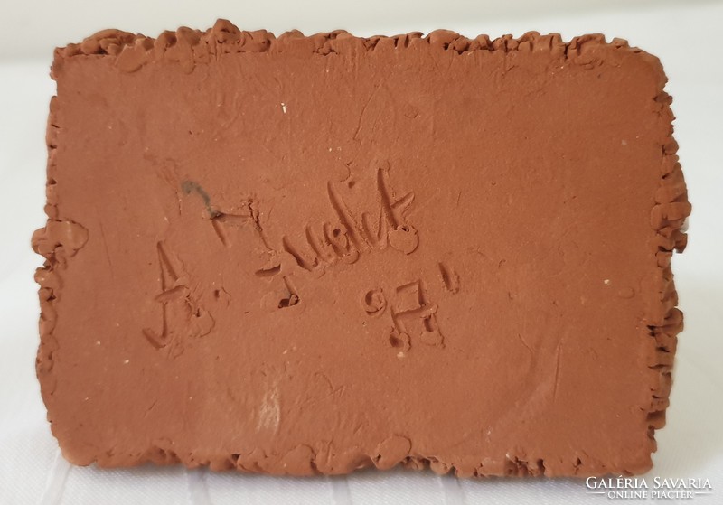 A.Judit marked ceramic 10 cm