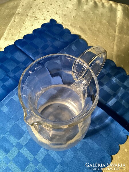 Old glass jug.