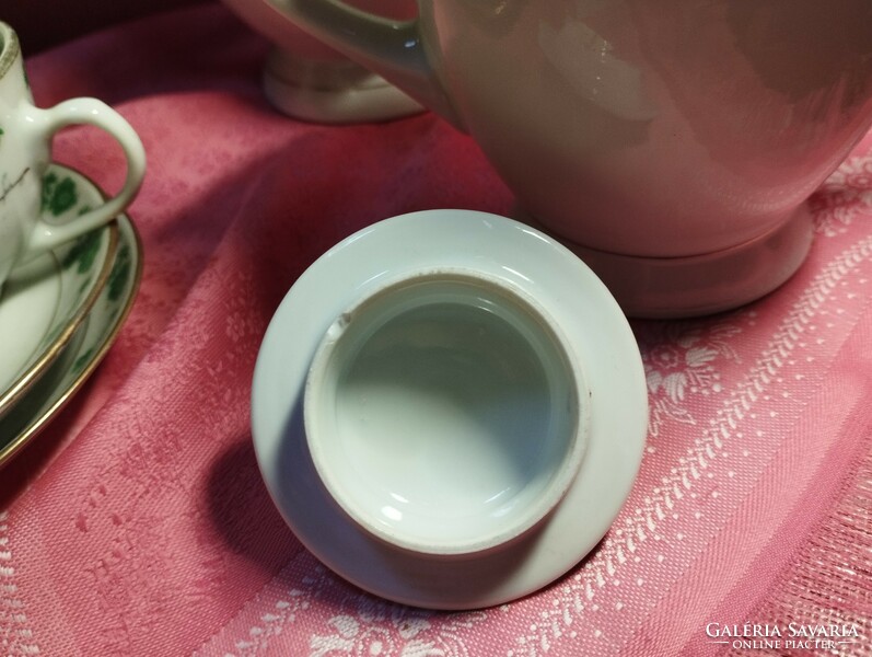 Keleti 5 személyes porcelán kávéskészlet, 16 darabos