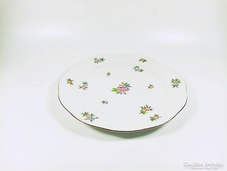 Herend, flat plate with Eton pattern (524), hand-painted porcelain, flawless! (J359)