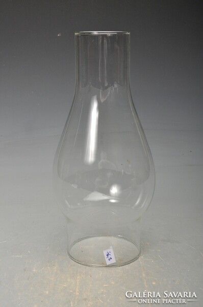 Petróleum lámpa üveg, cilinder, lámpabúra, átmérő 76,3 mm.