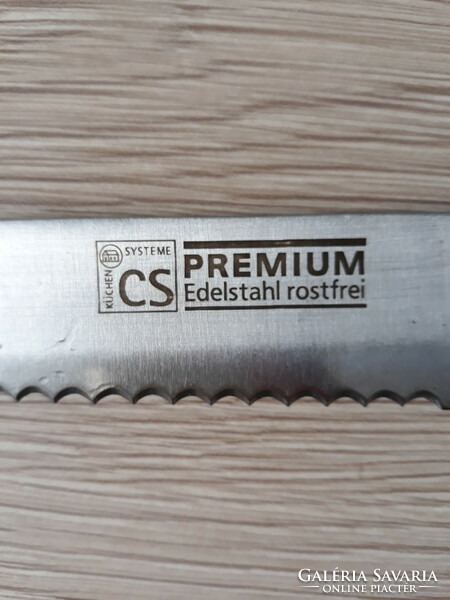 Carl schmidt rust-free forged Damascus steel bread knife 32.5 cm