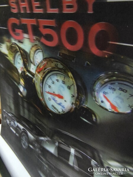Shelby GT 500 3D-s autós poszter falikép