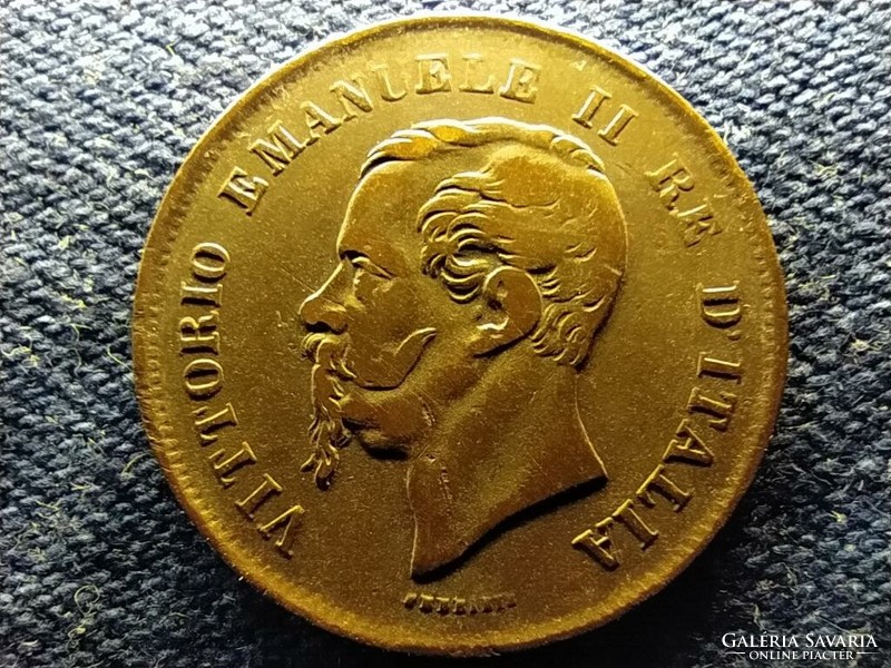 Italy ii. Victor Emmanuel (1861-1878) 5 centesimi 1861 n (id77405)