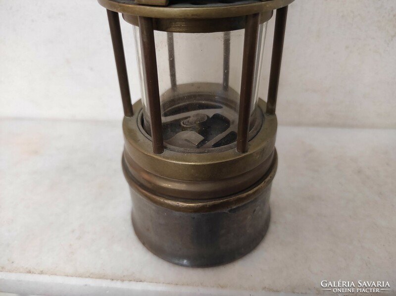 Antik bányász szerszám vájár bakter vasutas karbid lámpa 231 7110