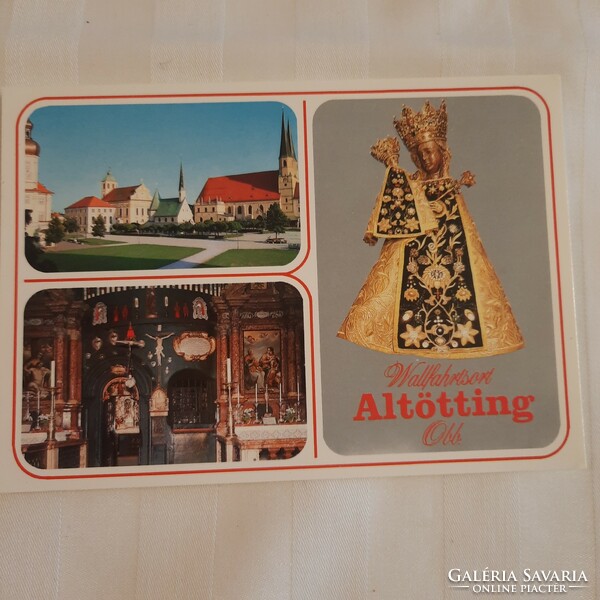 Postcard from Altötting, the Marian shrine in Bavaria 1980s - 1990s