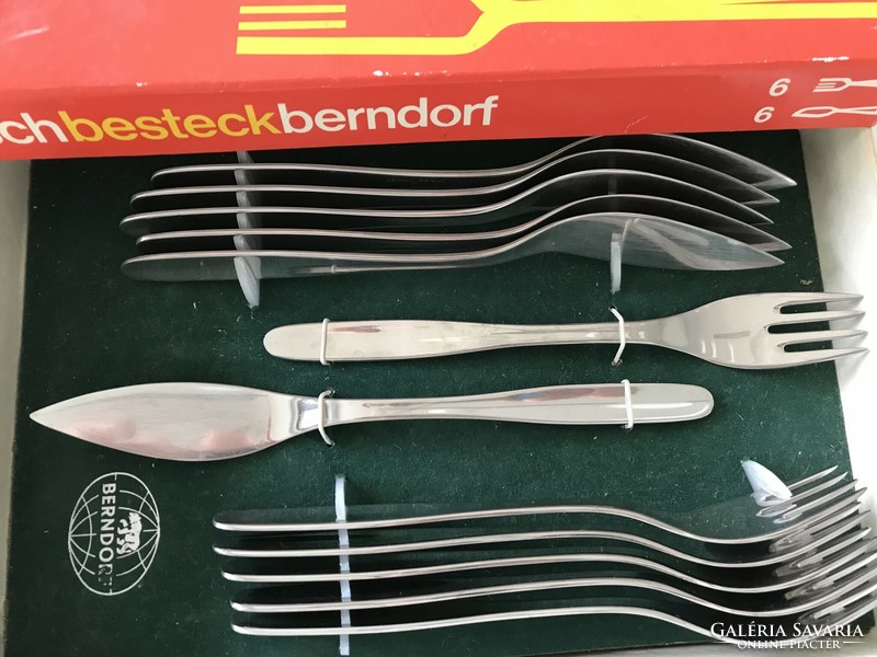 Berndorf fish cutlery set, in original box
