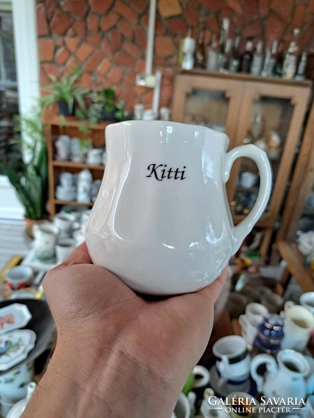 Kőporc kitti inscription porcelain mug nostalgia heirloom grandmother