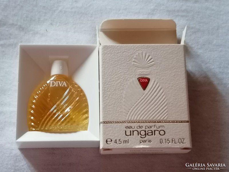 Emanuel Ungaro Diva Eau de Parfum Edp 4,5ml parfüm nőknek Nagyon ritka 1994-es kiadás