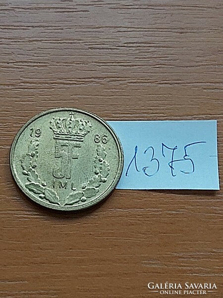 Luxembourg 5 francs 1986 iml Grand Duke Jean I 1375