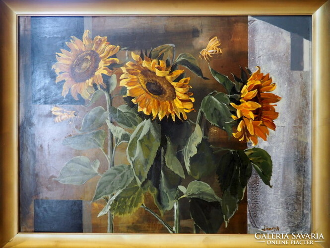 Záborszky viola: sunflowers