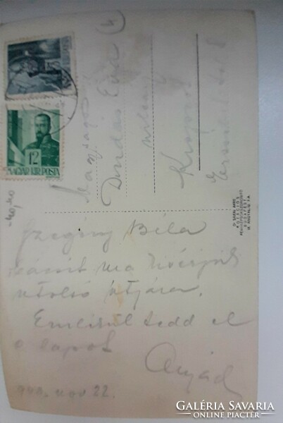 Postcard before the Tihany War