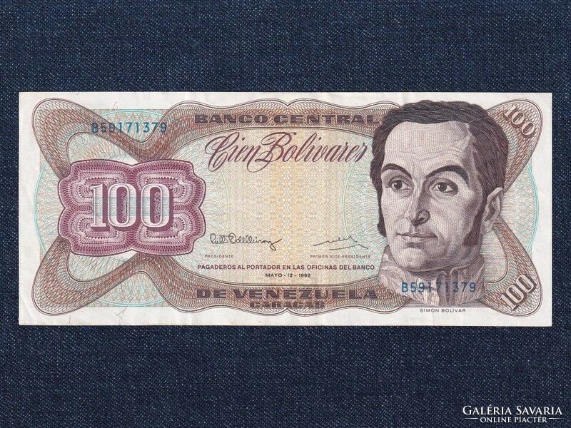 Venezuela 100 bolívar bankjegy 1992 (id63266)