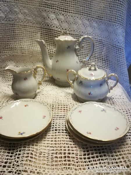 Zsolnay porcelain coffee serving set