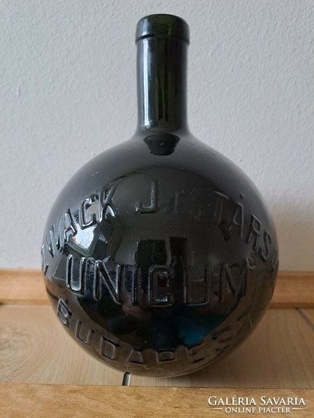 A national rarity! :-) Limited edition, extra rare collector's item! Old unicum glass, bottle