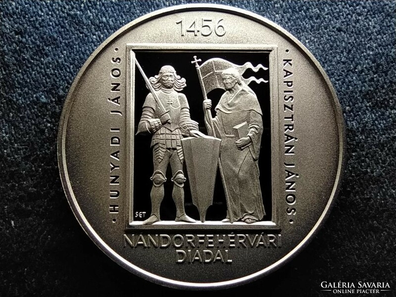 550th Anniversary of the Nándorfehérvár Victory .925 Silver 5000 HUF 2006 bp pp (id56946)