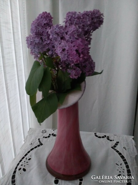 Muránói Calla Lilly glass többszínű üveg  váza