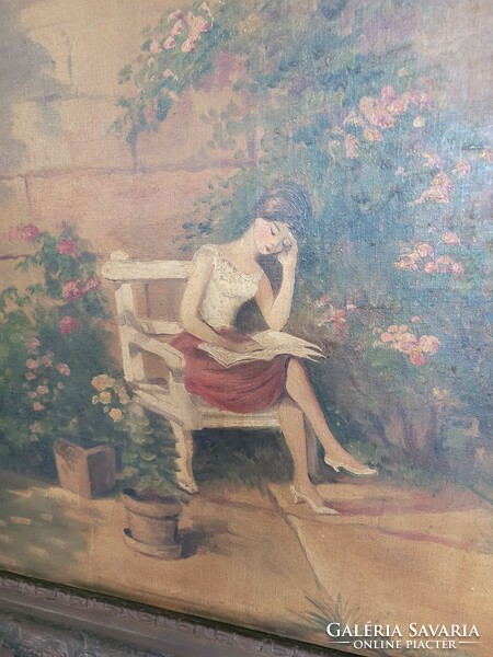 XX. Century oil painting