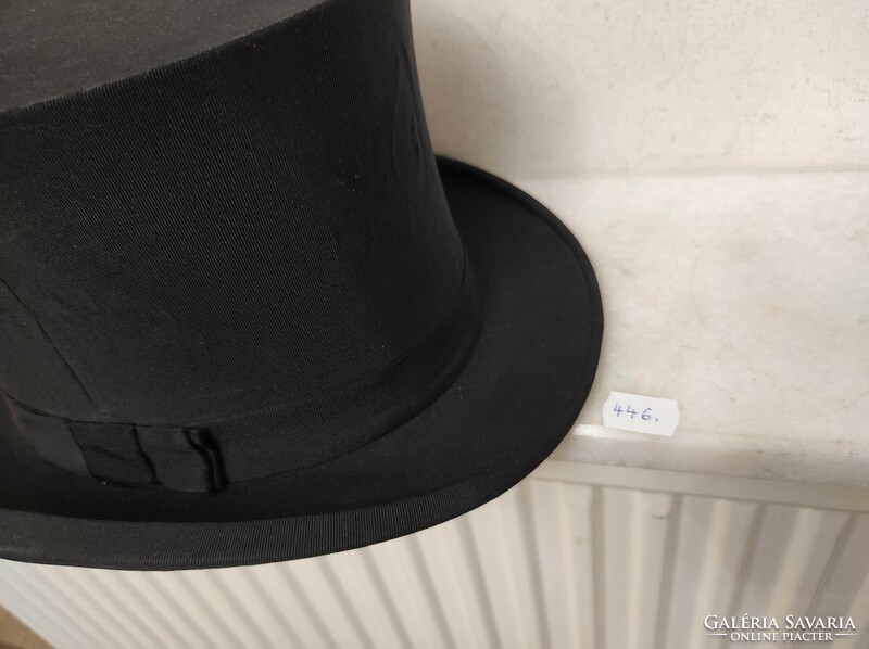 Antik klakk cilinder összecsukható kalap ruha film színház jelmez kellék 446 7355