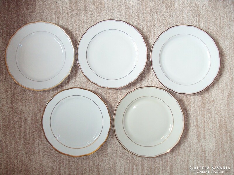 Retro old porcelain plate Bulgaria, Bulgarian, Chinese, Kahla, GDR East German 5 pcs