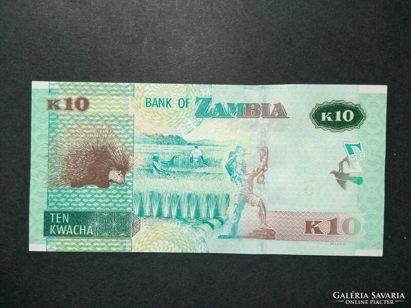 Zambia 10 Kwacha 2020 Unc
