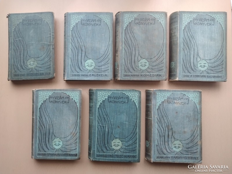 Vidám könyvek sorozat 1904-1905-ös kiadás