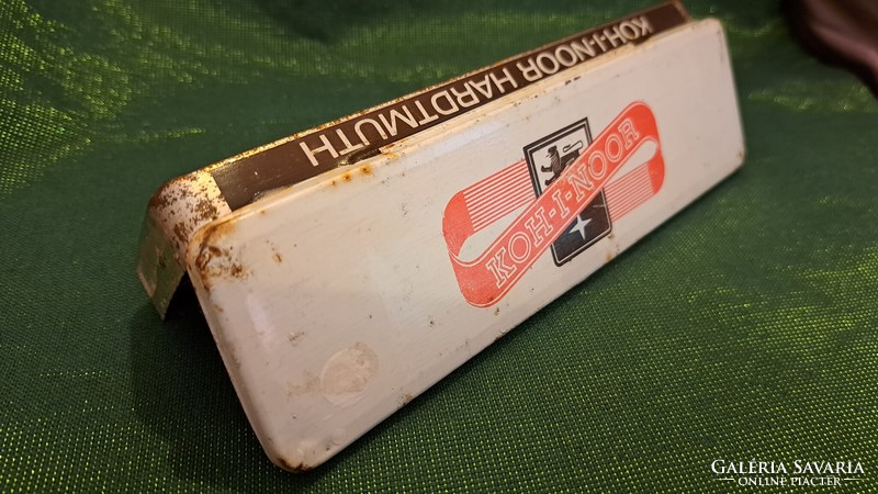 Régi Koh-i-noor fém doboz, ceruzás pléh doboz (M3740)
