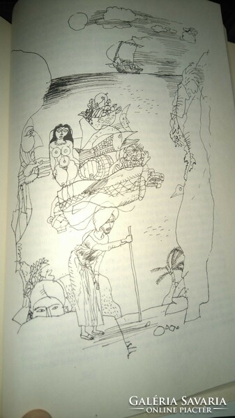 Adam Würtz drawings! Slaves of Love Stories from the Thousand and One Nights 1988 vernacular