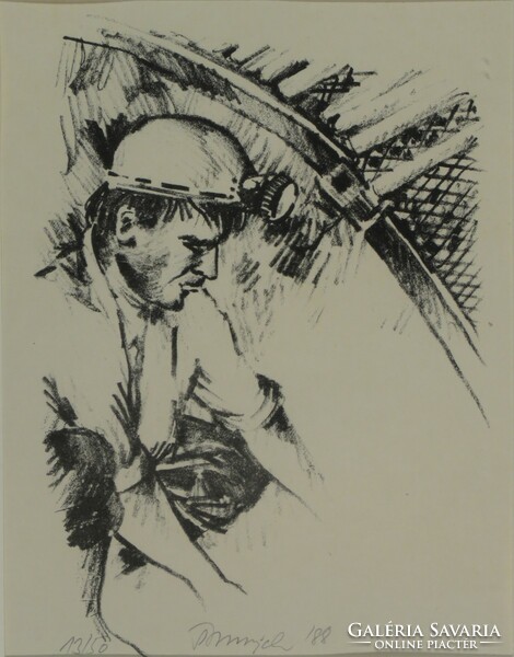 Socréal artist 1988: miner