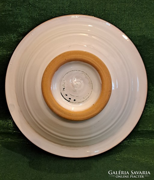 Halas kerámia tányér (M3688)