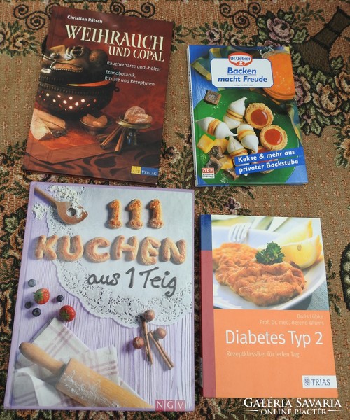 Német nyelvű szakácskönyvek egyben