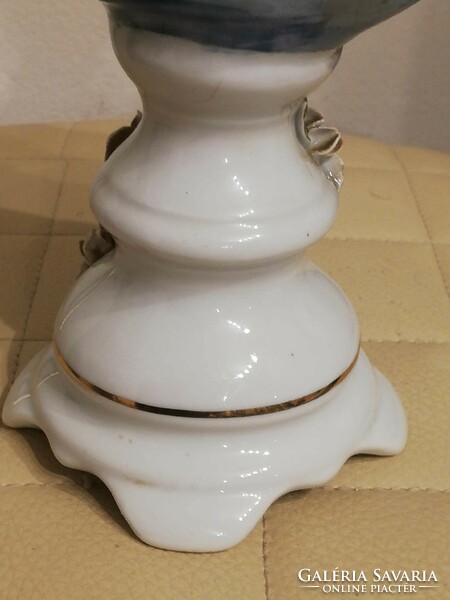 Old porcelain female bust