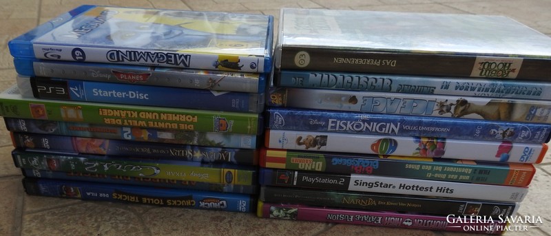 Német nyelvű filmek és néhány játék CD / DVD egyben