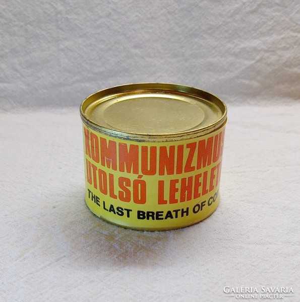 Rarity! The Last Breath of Communism canned 1989!