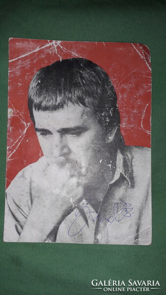 1970-80-s évek NAGY "BANDÓ" ANDRÁS HUMORISTA Fan dedikált fotó a képek szerint