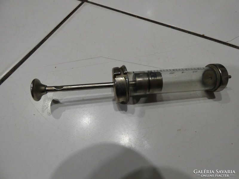 100-year-old syringe