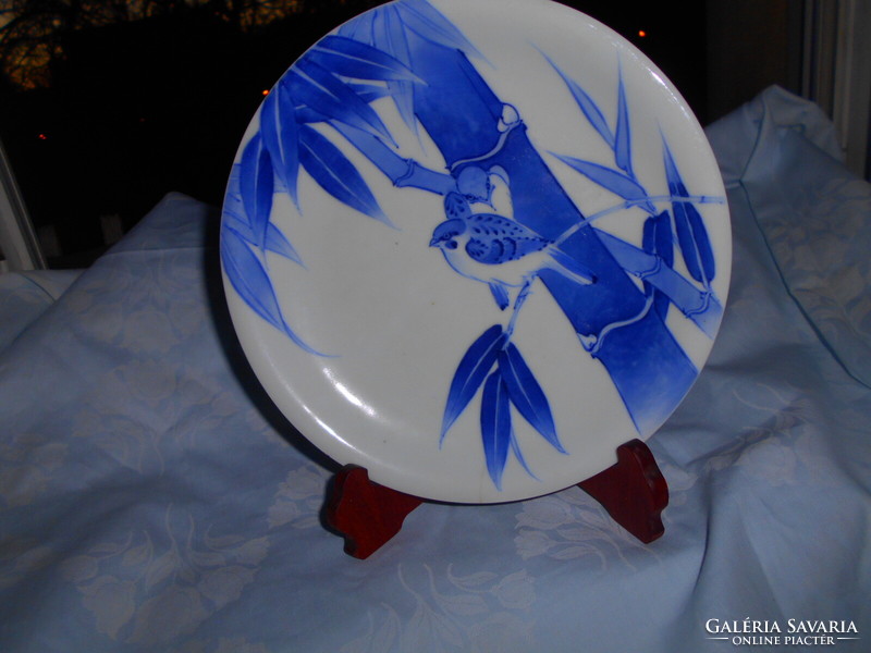 Antique Chinese bird couple porcelain plate 21 cm