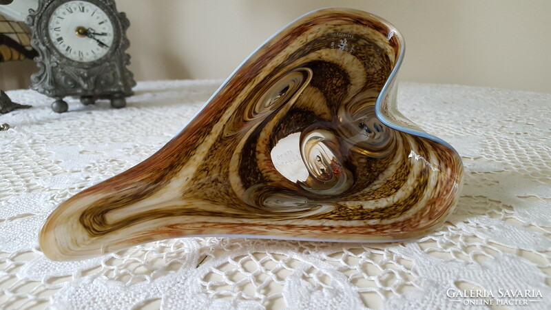 Malta valletta seashell art glass shell, glass bowl
