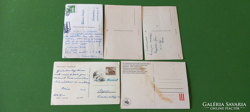 5 postcards