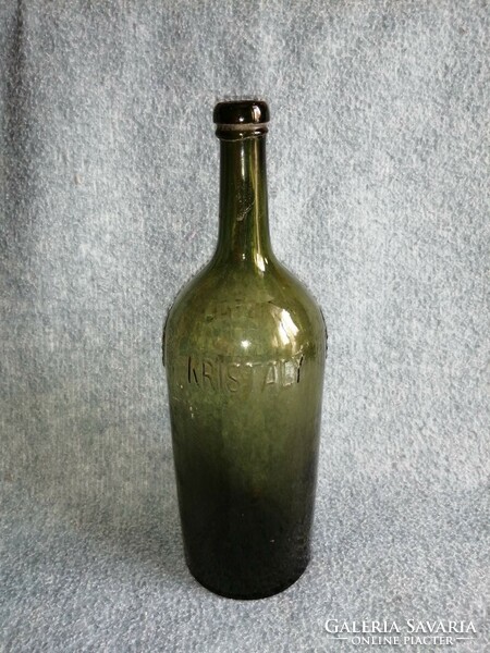 "Kristály" címeres ásványvizes üveg  palack 2 literes -36 cm magas